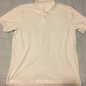 George [g] Short Sleeve Polo - M, White
